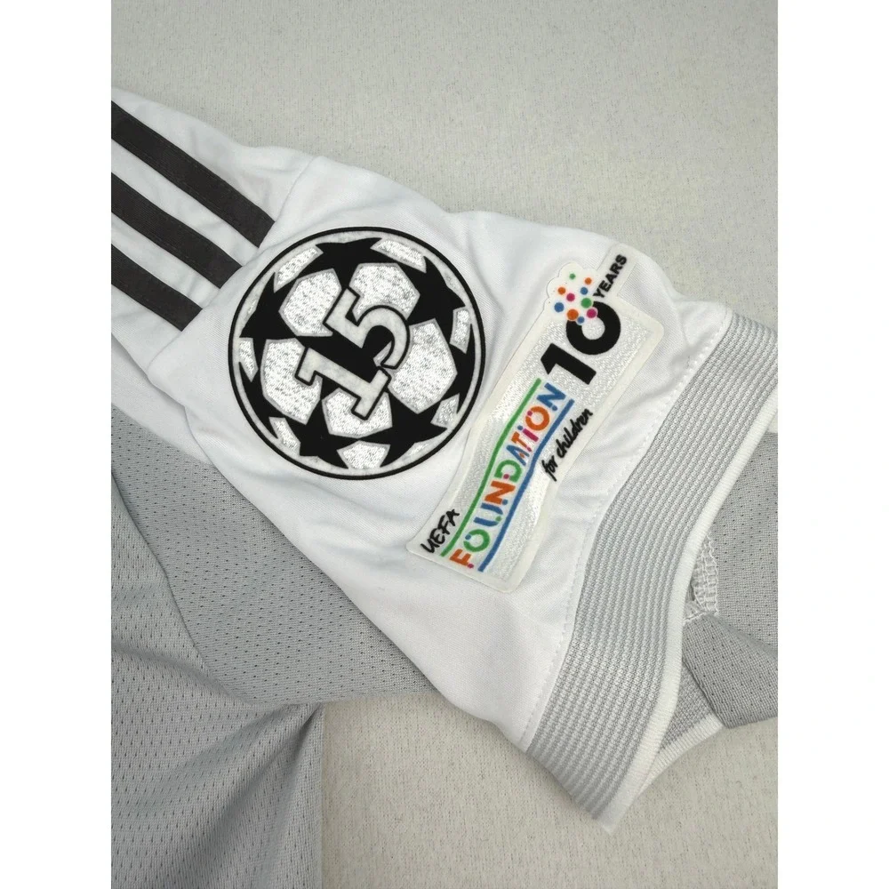 Adidas Mbappé #10 Real Madrid 2025-26 Home Jersey White Slim Fit Mens L